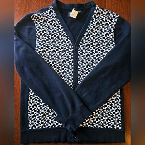 Armani Exchange Mosaic Print Cardigan